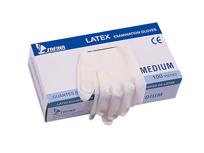 Latex Examination Disposable Gloves